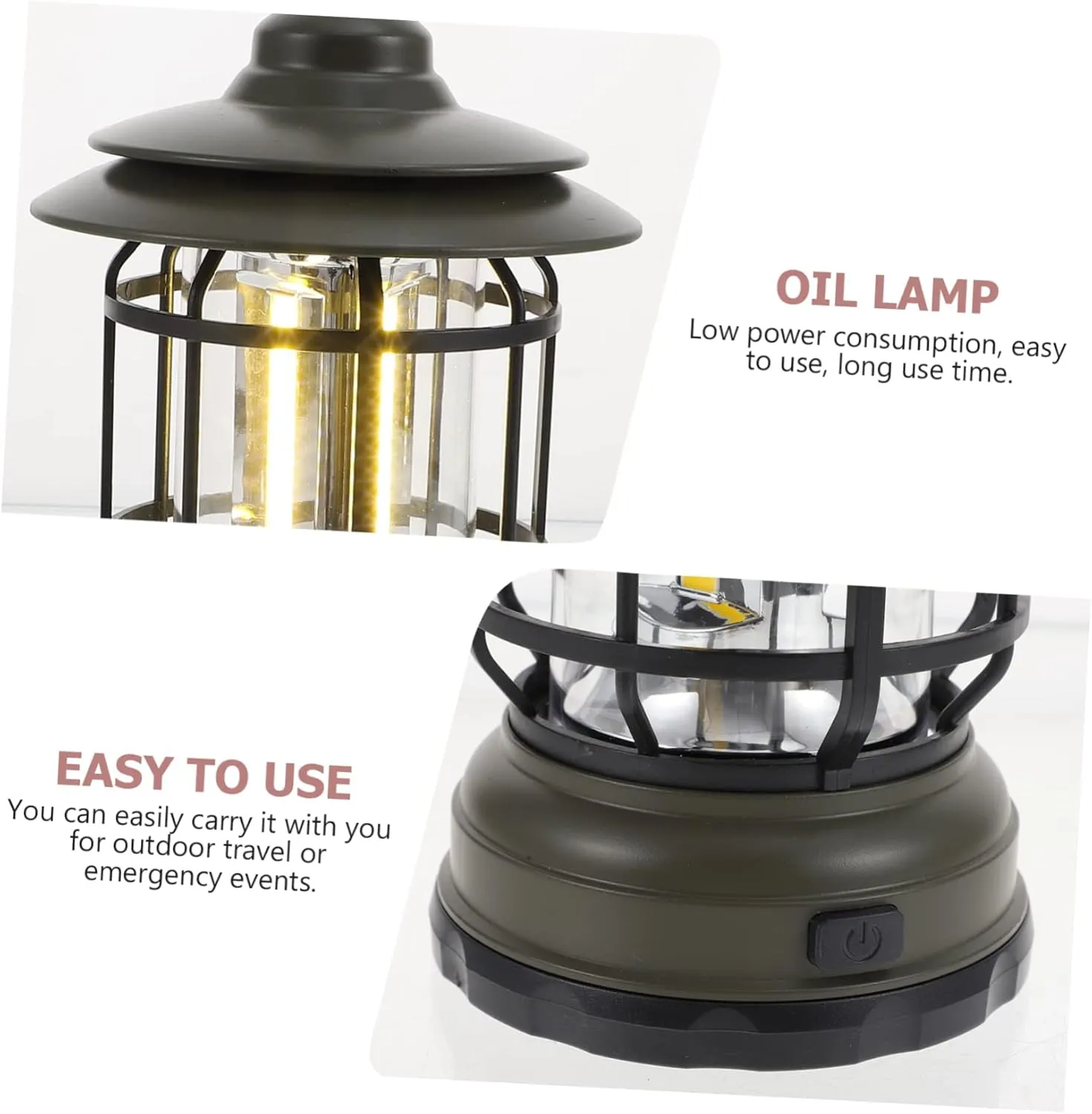 Multipurpose Tent Lamp for Outdoor Use Reliable Camping Lamp Battery Portable and Fashionable