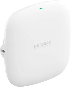 NETGEAR Wireless Access Point (WAX210) - WiFi 6 Dual-Band AX1800 Speed | 1 x 1G Ethernet PoE Port | Up to 128 Devices | 802.11ax | WPA3 | Small Size |Up to 4 SSID Networks, Power Adapter Not Included