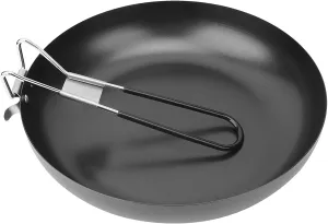 Non Stick Camping Skillet Backpacking Skillet Foldable Outdoor Folding Frying Pan Camping Picnic Hiking Utensils for Outdoor Hiking Backpacking Kitchen