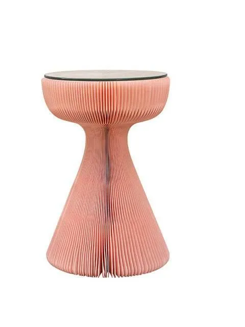 Nordic Kraft Paper Folding Table - Versatile Eco-Friendly Design
