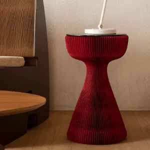 Nordic Kraft Paper Folding Table - Versatile Eco-Friendly Design