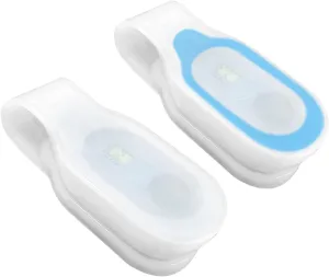 Nurse Nightshift Hands Free Lightweight Emergency LED Flashlight Clip on Flashlight Suitable for Walking Running Pets Outdoor Emergency(2PCS)
