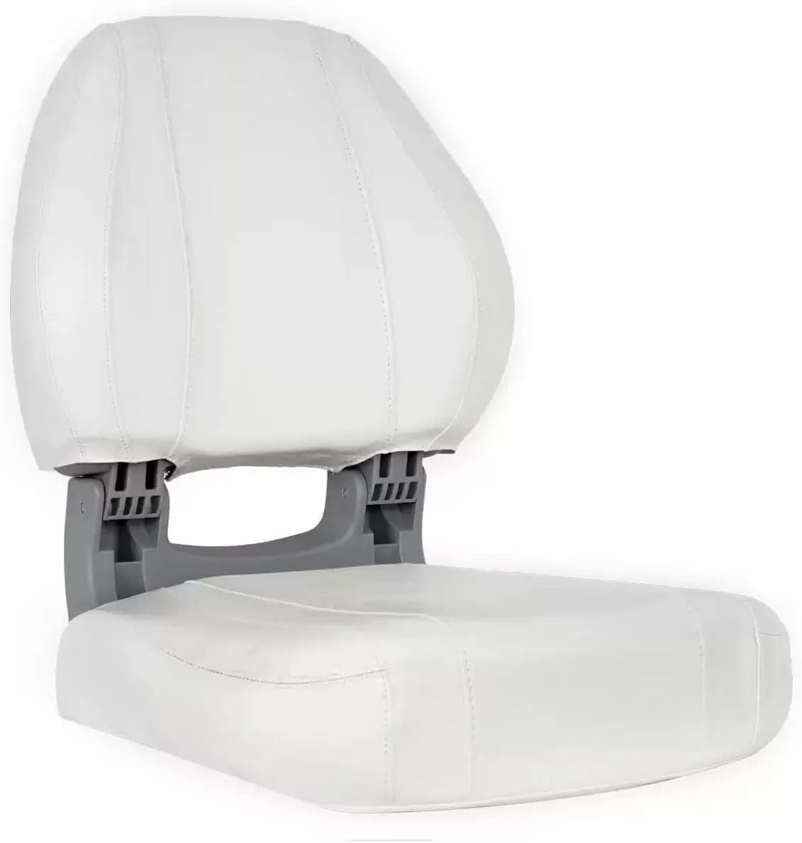 Oceansouth Sirocco Folding Boat Seat (White, Sirocco Folding Boat Seat) fishing folding chair black light back cushion boat seats leaders accessories bucket seat covers waterproof cushions