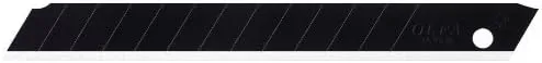 OLFA 6 in. Sliding Utility Knife Black 10 pk
