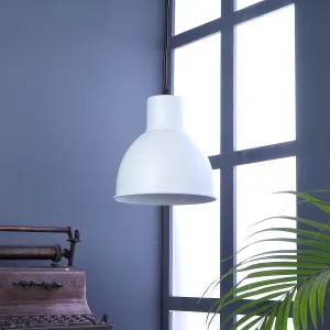 Opi Minimal Pastel Green Metal Single Hanging Light by SS Lightings
