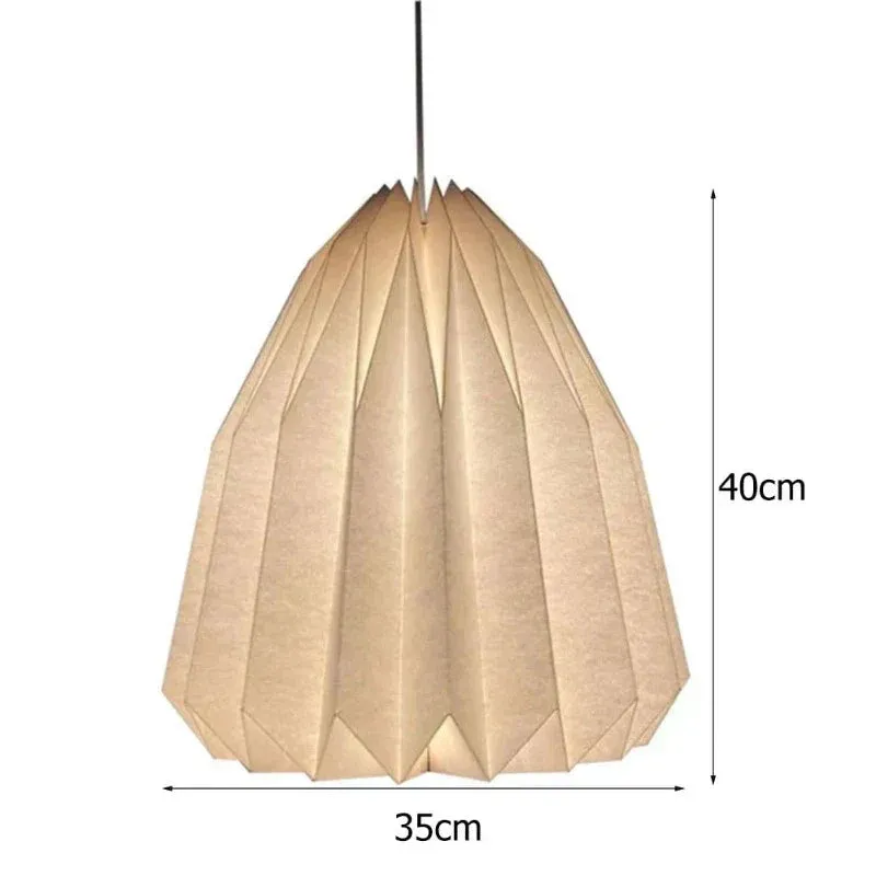 Origami Nordic Pendant Lamp – Minimalist Elegance and Warm Atmosphere