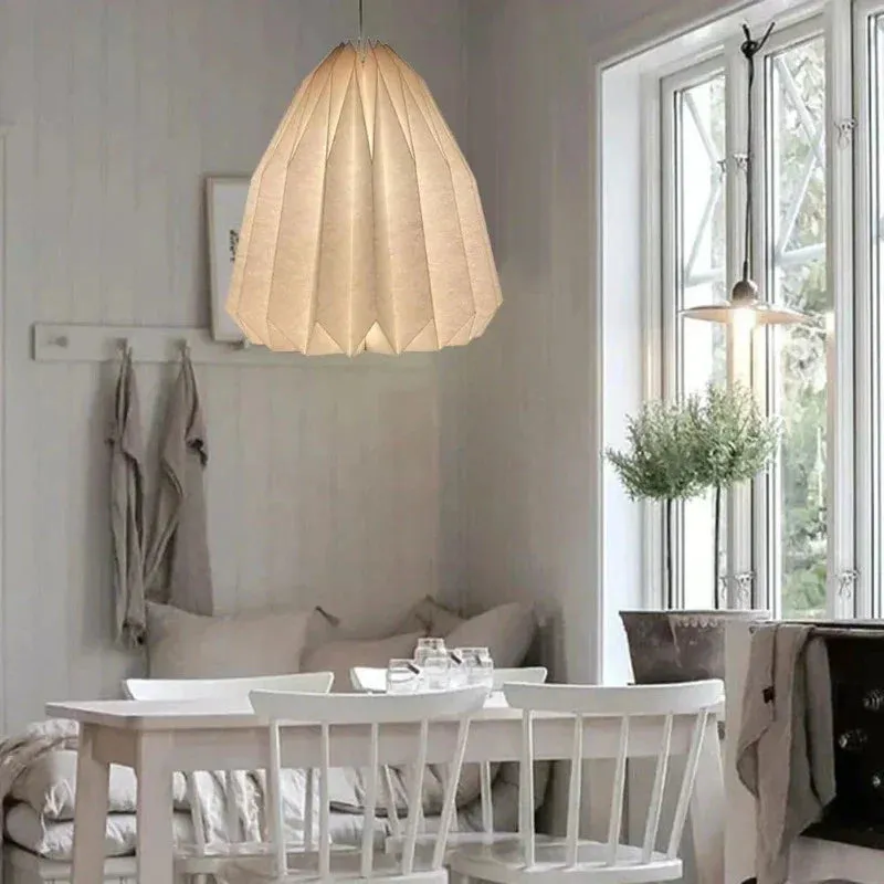 Origami Nordic Pendant Lamp – Minimalist Elegance and Warm Atmosphere