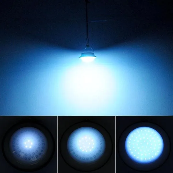 Outdoor 60-LED Camping Hiking Tent Night Light Rechargeable Emergency
