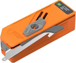 OUTDOOR EDGE RazorSafe 3" Utility Blade Dispenser | Compact & Convenient 12 Pack of EDC Utility Knife Blades | Compatible 3" Razor Blade Knives | Perfect for Work & Everyday Carry