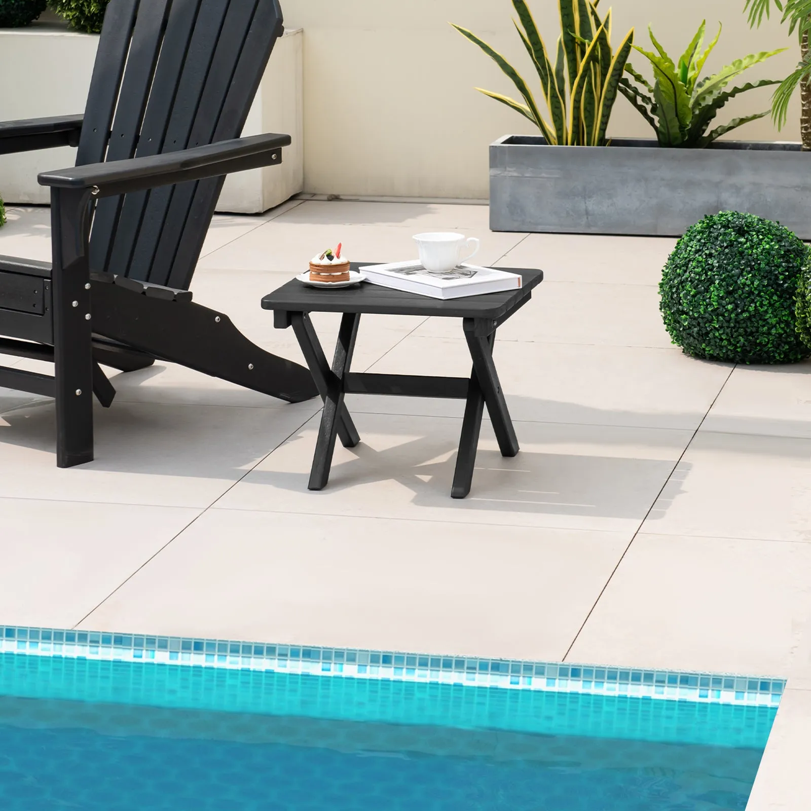 Outdoor Folding Side Table
