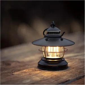 Outdoor Retro Camping Lamp Camping Hanging Tent Lamp Portable Lamp LED Lighting Emergency Lamp for Camping Hiking Outage Camping Essentials Acces (Color : 2) (6)