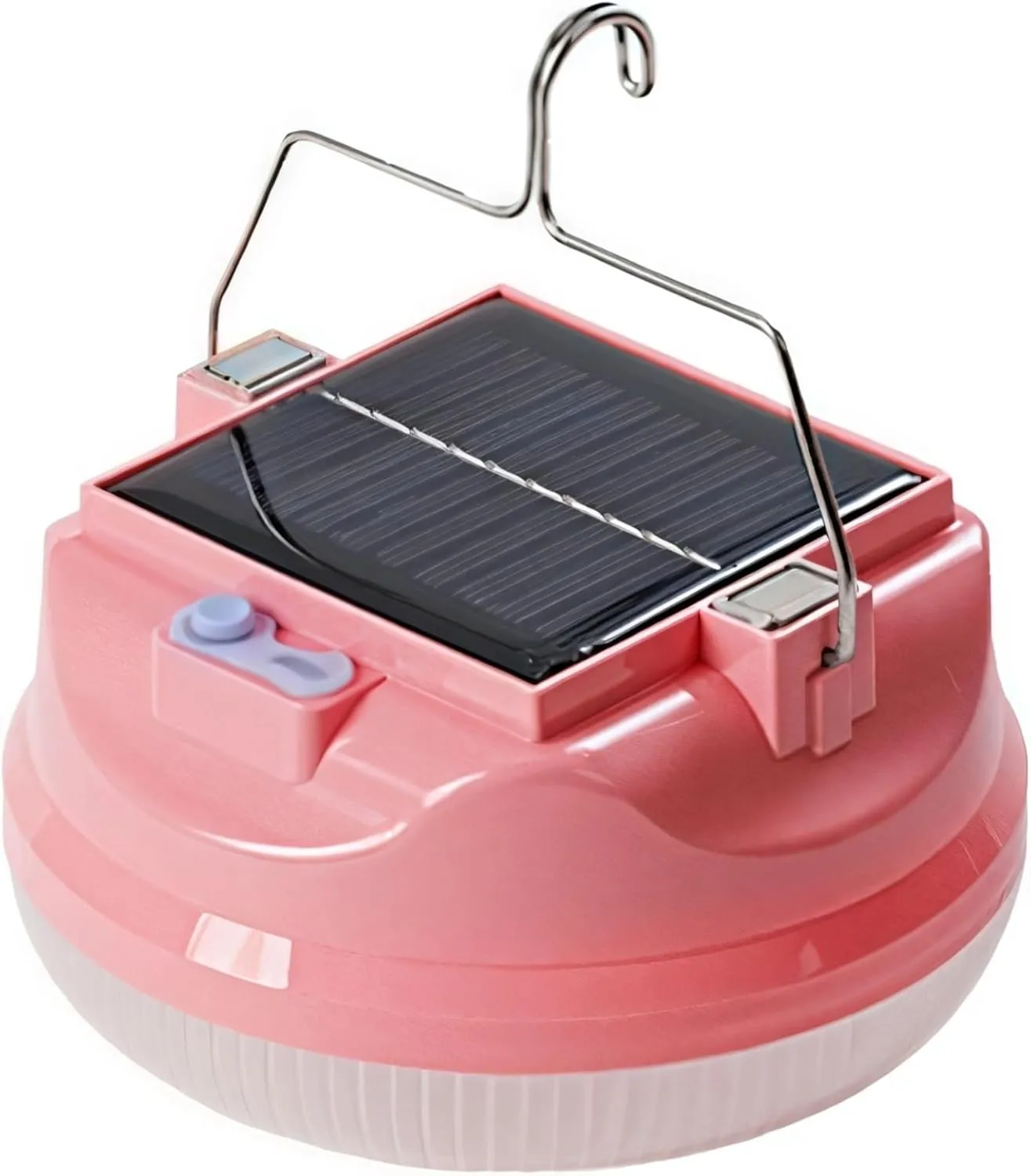 Outdoor Solar Lamp with Rechargeable 6000Mah Battery, Abs Body, Touch Control, for Camping & Emergencies