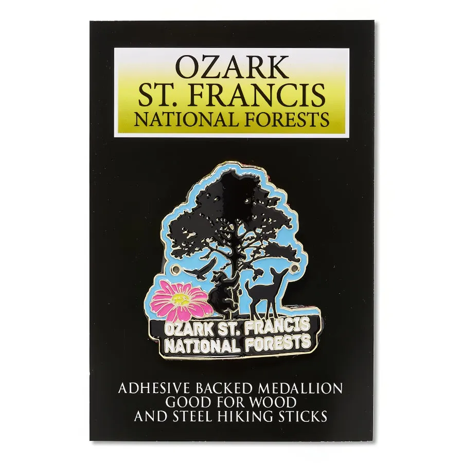 Ozark-St. Francis NF Hiking Stick Medallion