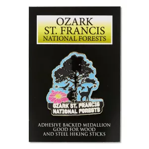 Ozark-St. Francis NF Hiking Stick Medallion