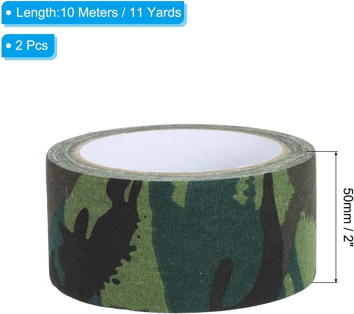 PATIKIL Camouflage Tape, Self Adhesive Protective Camo Tape Wrap Waterproof Bandage for Hunting Camping