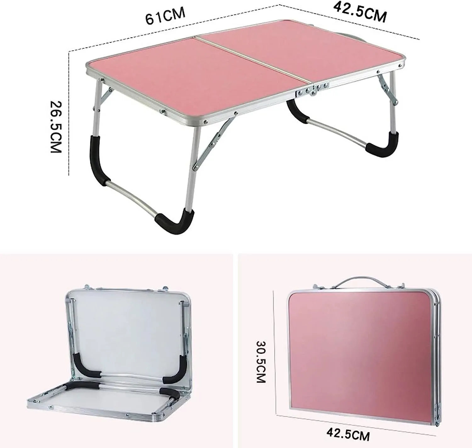 Portable Folding Mini Table, Laptop Study Coffee Tea Study Outdoor Camping Picnic Desk