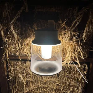 Portable Rechargeable Night Light - 15-Hour Battery Life, Compact LED with 4-Color RGB, Perfect for Bedroom, Bathroom, Camping, Emergency. Dimmable, Cordless, with Quick-Draw Hook for Easy Hanging