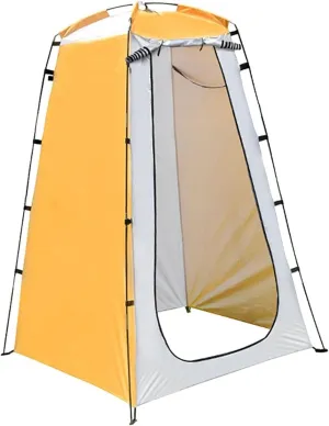 Privacy Tent Shower Tent for Single Person Portable Lightweight Rain Shelter Emergency Toilet Changing Room for Backpacking