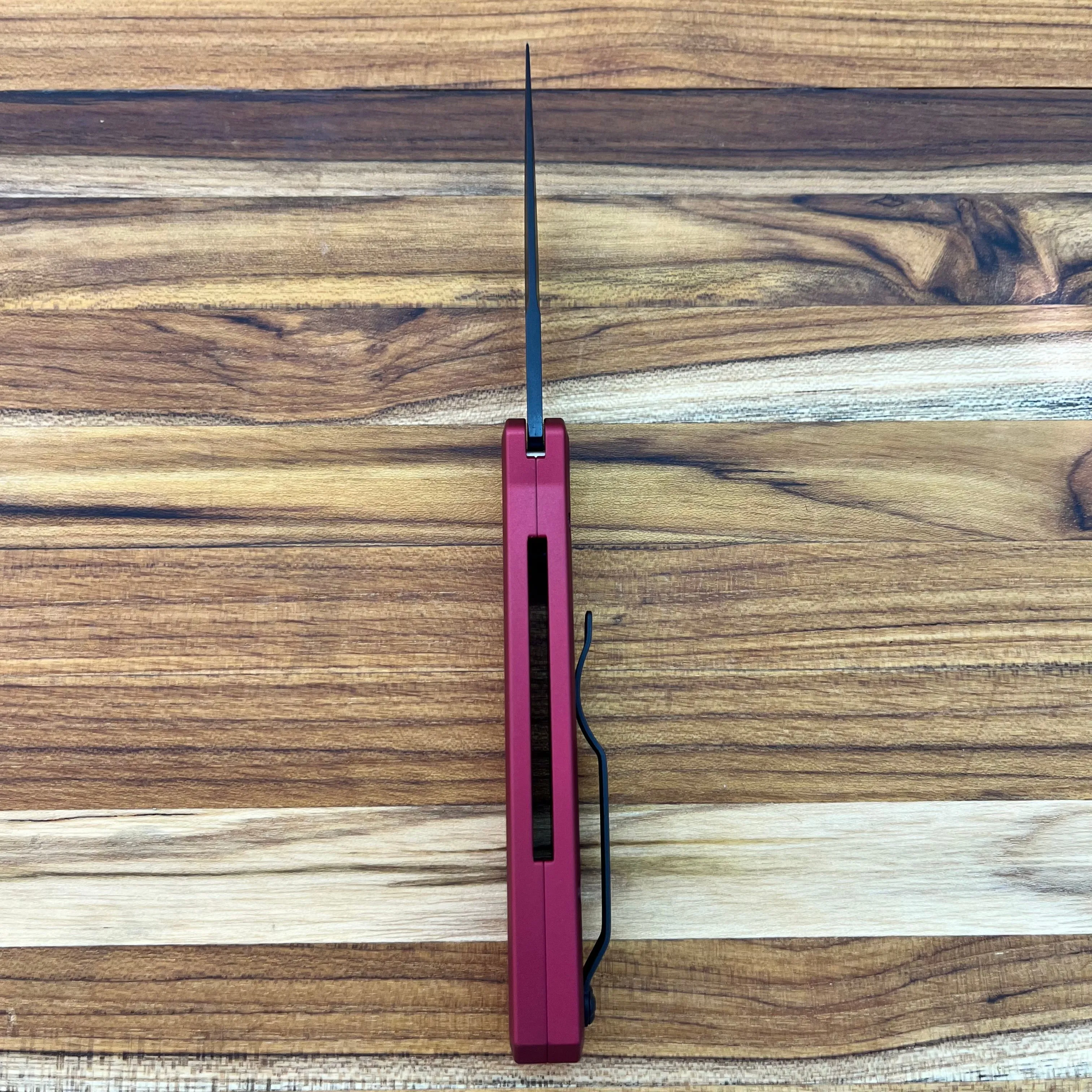 Pro-Tech Godson 3.15" Auto w/ Red Aluminum Handle