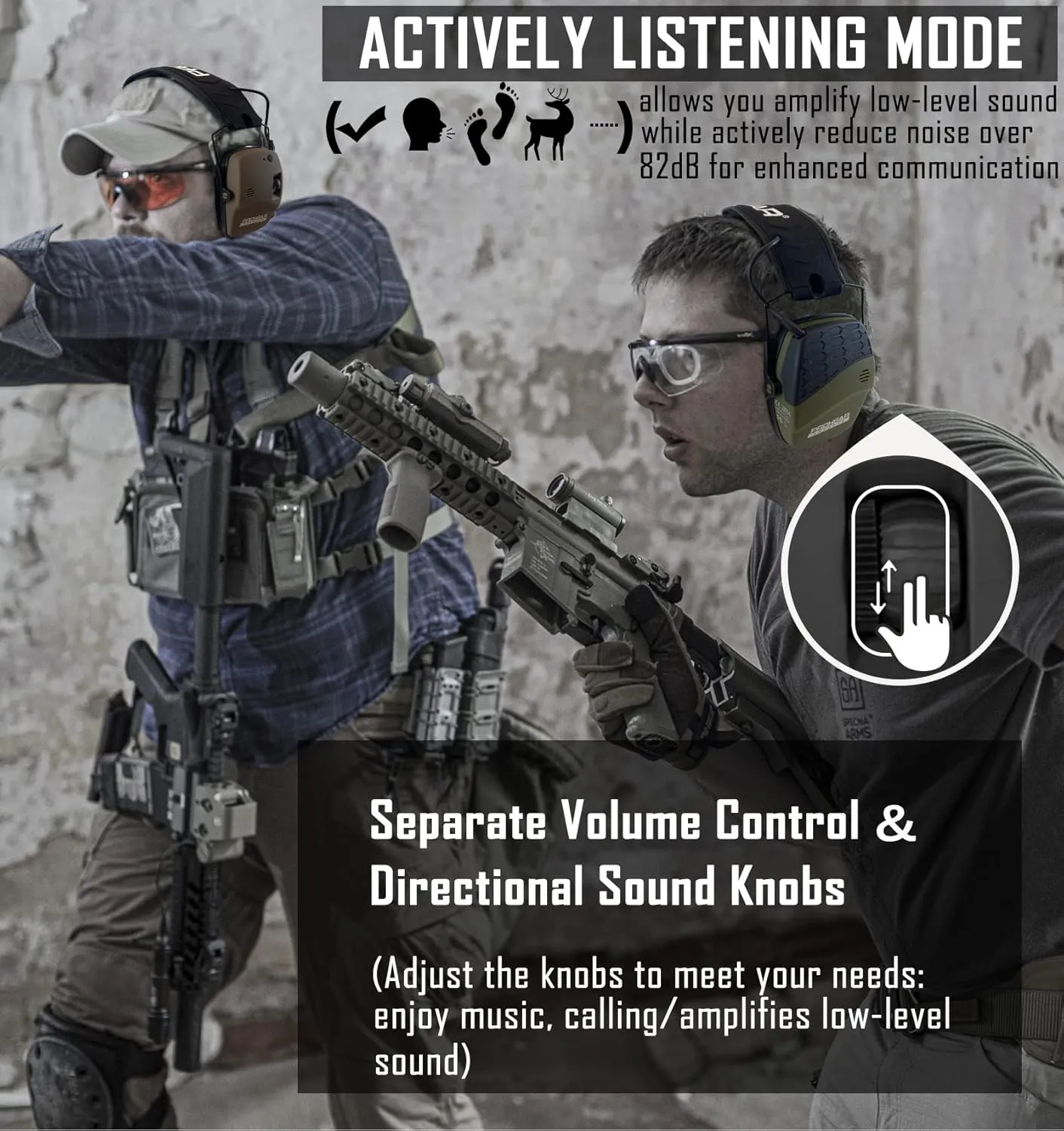 PROHEAR 016 Ear Protection Safety Earmuffs for Shooting