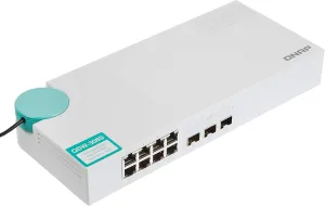 QNAP QSW-308S 10GbE Switch, with 3-Port 10G SFP  and 8-Port Gigabit Unmanaged Switch