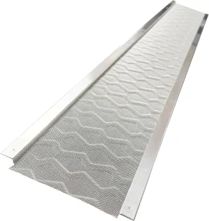 R & G Home and Yard Gutter Guard - True 90 FT Set (5.9 in x 45 in, 24 PCS), Fit 5 Inch Gutter and Smaller Gutters - Premium Stainless Steel Micro Mesh Gutter Guards - Contractor Grade, Easy DIY
