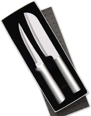 Rada Cutlery 2-Piece Cook’s Choice Knife Gift Set, Silver Handles