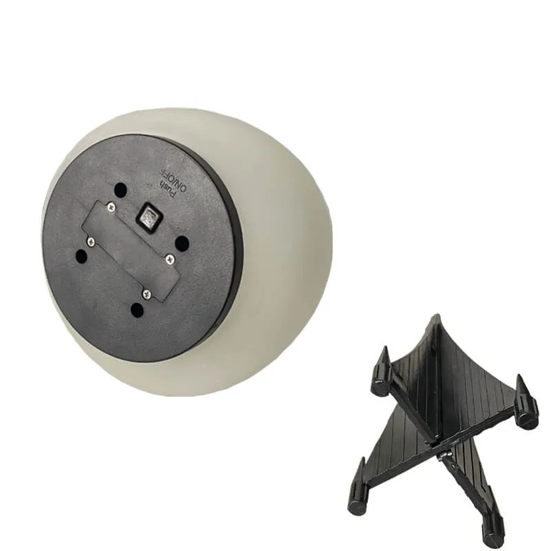 Rayvia Solar Pebble LED Landscape Light - Modern Outdoor Solar Garden Lighting