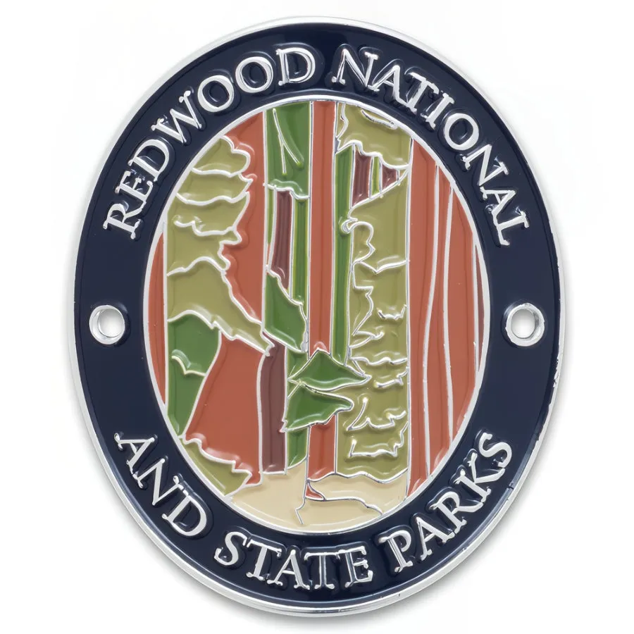 Redwood National and State Parks Walking Stick Medallion