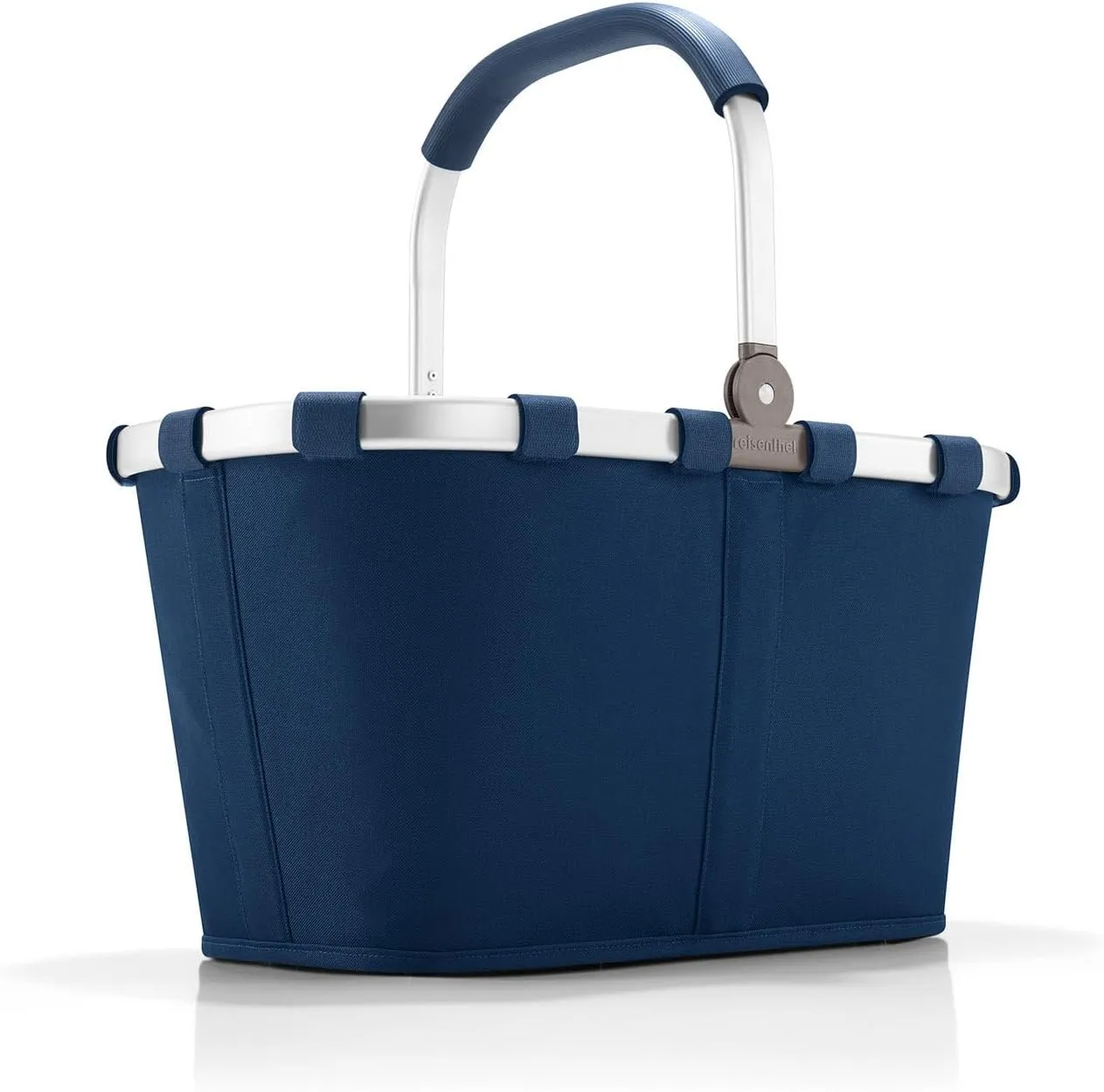 reisenthel carrybag dark blue - Sturdy shopping basket with plenty of storage space and practical inner pocket - Elegant and water-repellent design