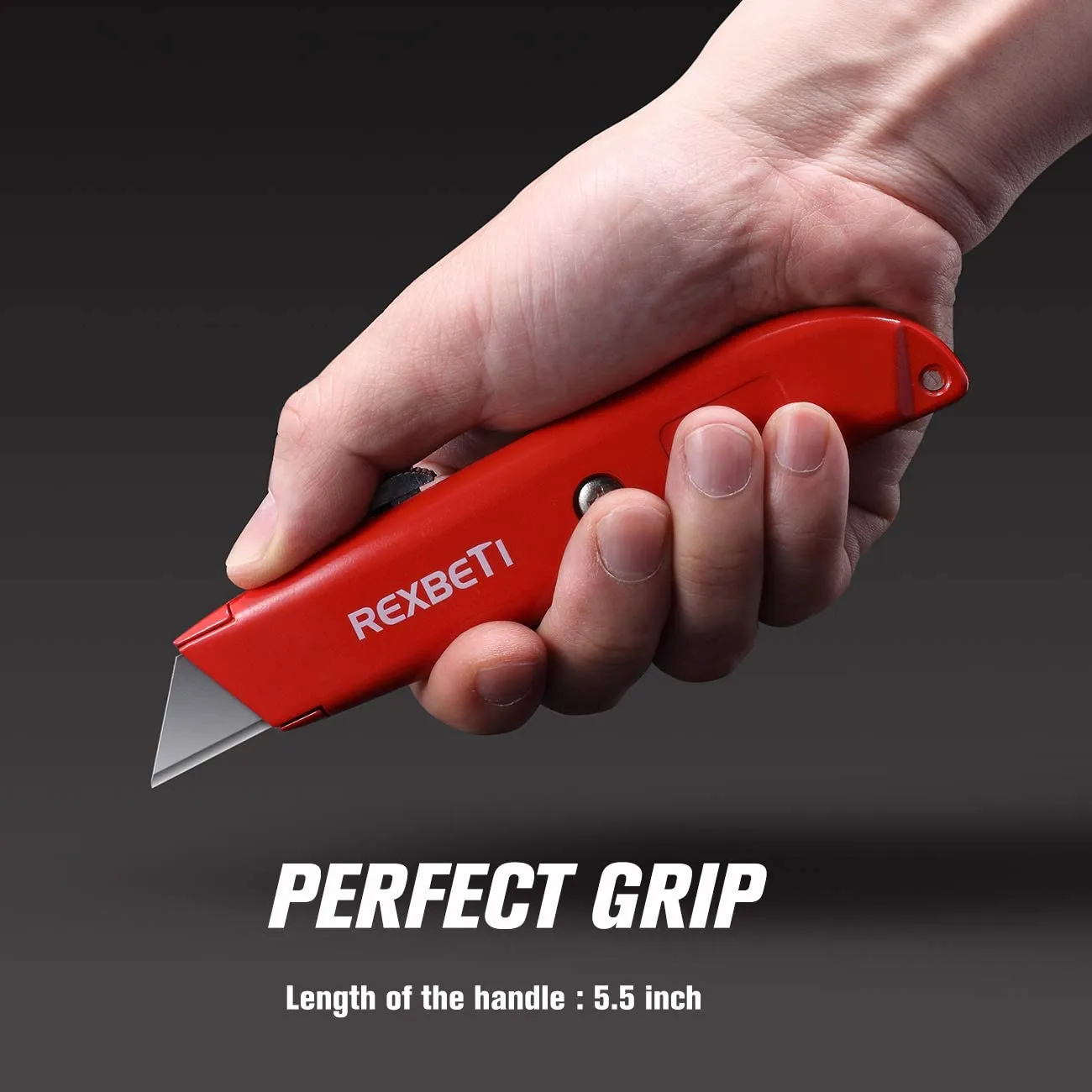 REXBETI 36 Pack Utility Knife Retractable Box Cutter