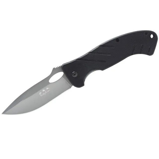 Ridgeline 4.5" Folder Knife - Black