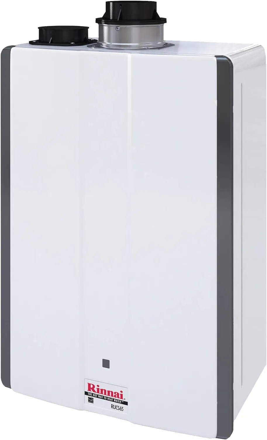 Rinnai RUCS65IN Tankless Hot Water Heater, 6.5 GPM, Natural Gas, Indoor Installation