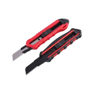 Ronix Rh-3007-08 ABS Utility Knife 18mm Sk5 Blacken Blade Hand Tools Retractable Office Home Paper Box Knife Cutter
