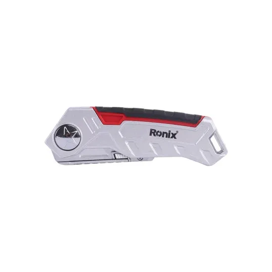 Ronix Rh-3009 Office Cutter Knife Lockback Utility Knife Quick-Change Box Cutter Handle Folding Pocket Knife