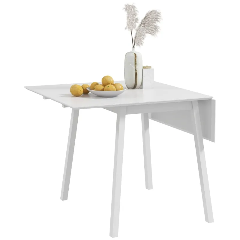 Rootz Folding Dining Table - Versatile Table - Stylish Table - Space-Saving Design - Durable Pinewood - Multi-Functional Use - 86D x 110W x 75H cm (Fully Unfolded)
