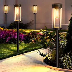 Royaleva Solar Powered Torch Light - Long Lasting Garden Illumination