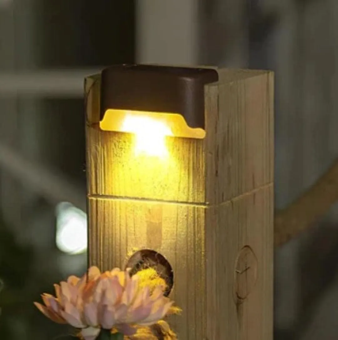 Royelux Solar LED Deck Lights - Waterproof Outdoor Path & Garden Lighting