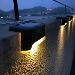 Royelux Solar LED Deck Lights - Waterproof Outdoor Path & Garden Lighting