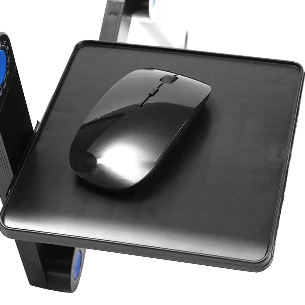 RYNX | Foldable Laptop Stand Desk Table Tray Adjustable Bedside w Mouse Pad
