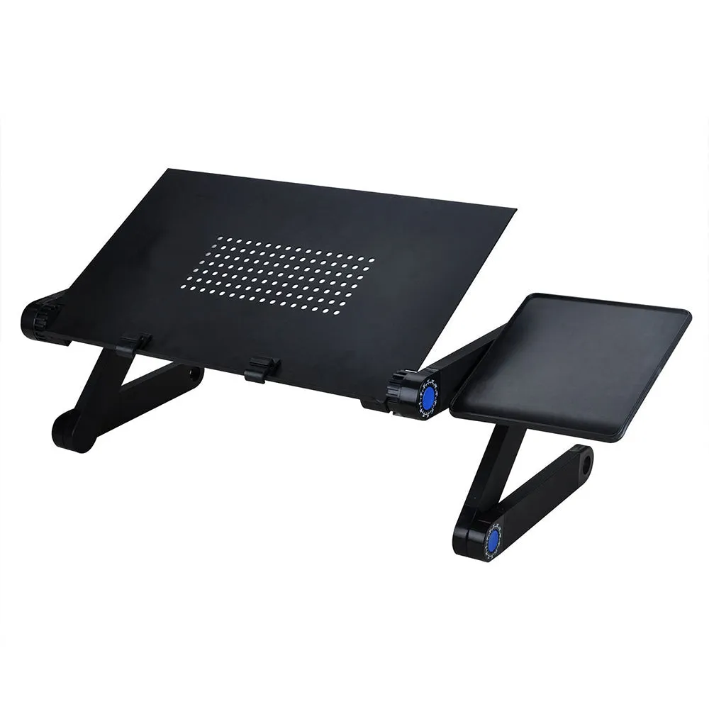 RYNX | Foldable Laptop Stand Desk Table Tray Adjustable Bedside w Mouse Pad