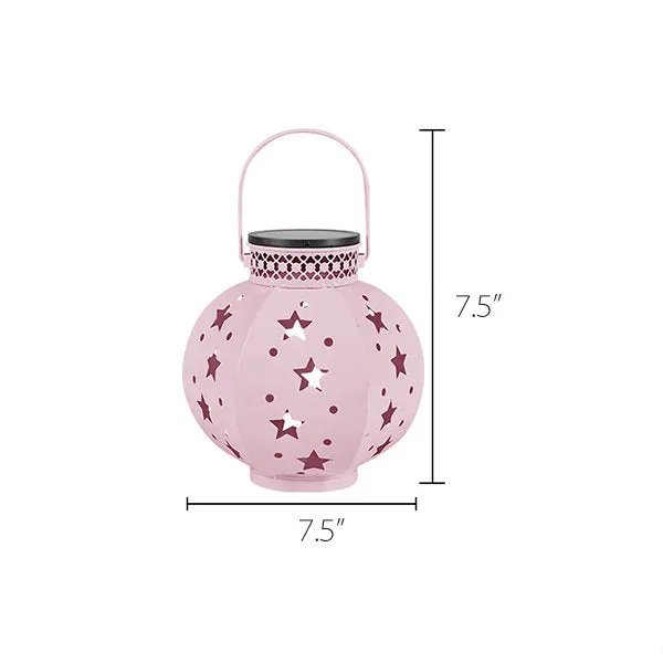 #S20 Star Solar Powered Metal Lamp