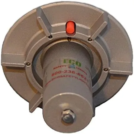 S4LN WHITE 1/2NM SOLAR NON-FLASHING STEADY-ON LED Marina Dock Barge Boat Safety Beacon Light