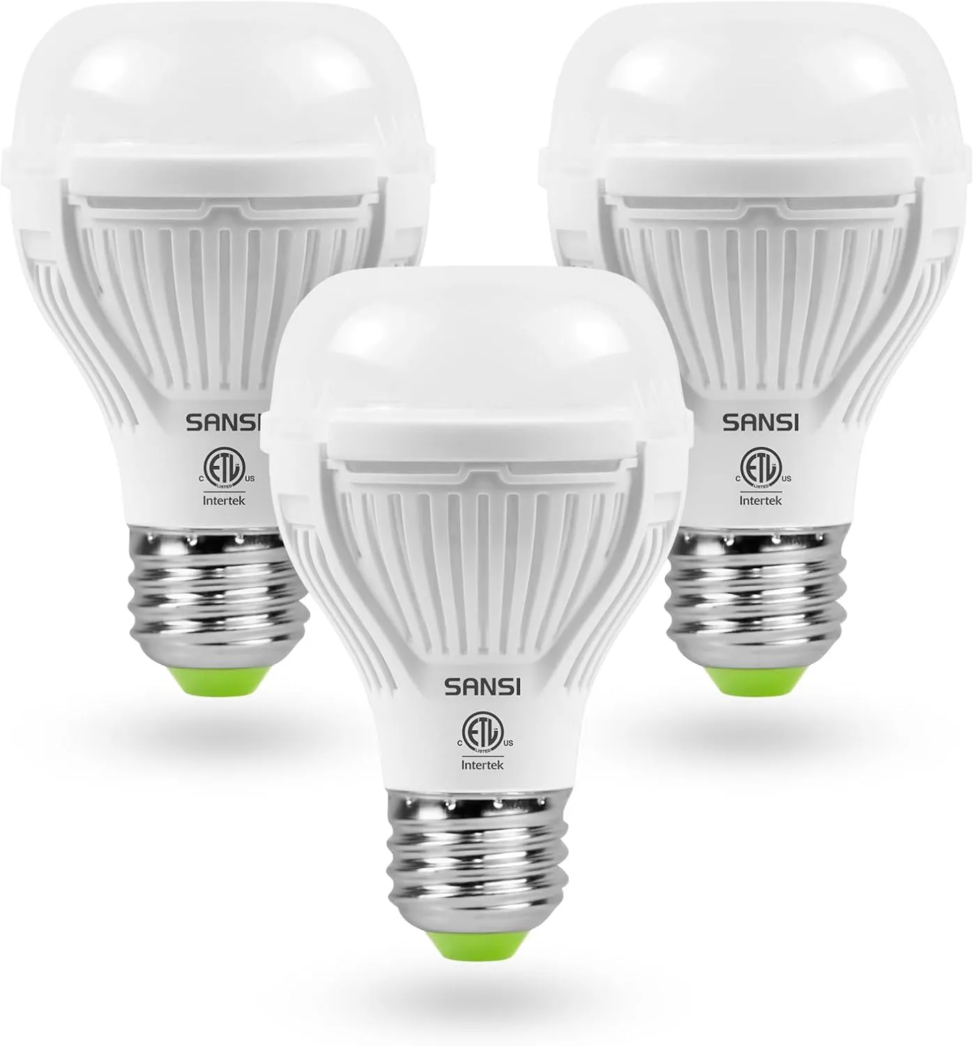 SANSI LED Grow Light Bulb for Fruits & Flowers, Full Spectrum 10W Grow Light (150 Watt Equiv) with Optical Lens for Indoor Plant, High PPFD, E26 Base, Energy Saving Plant Lights for Growing, 3-Pack
