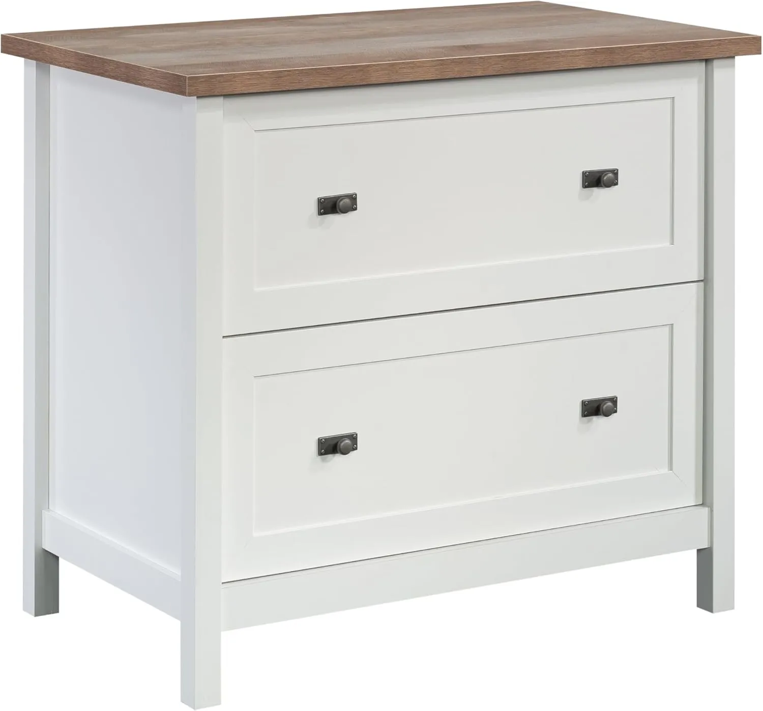 Sauder Cottage Road Lateral File Cabinet in White Finish