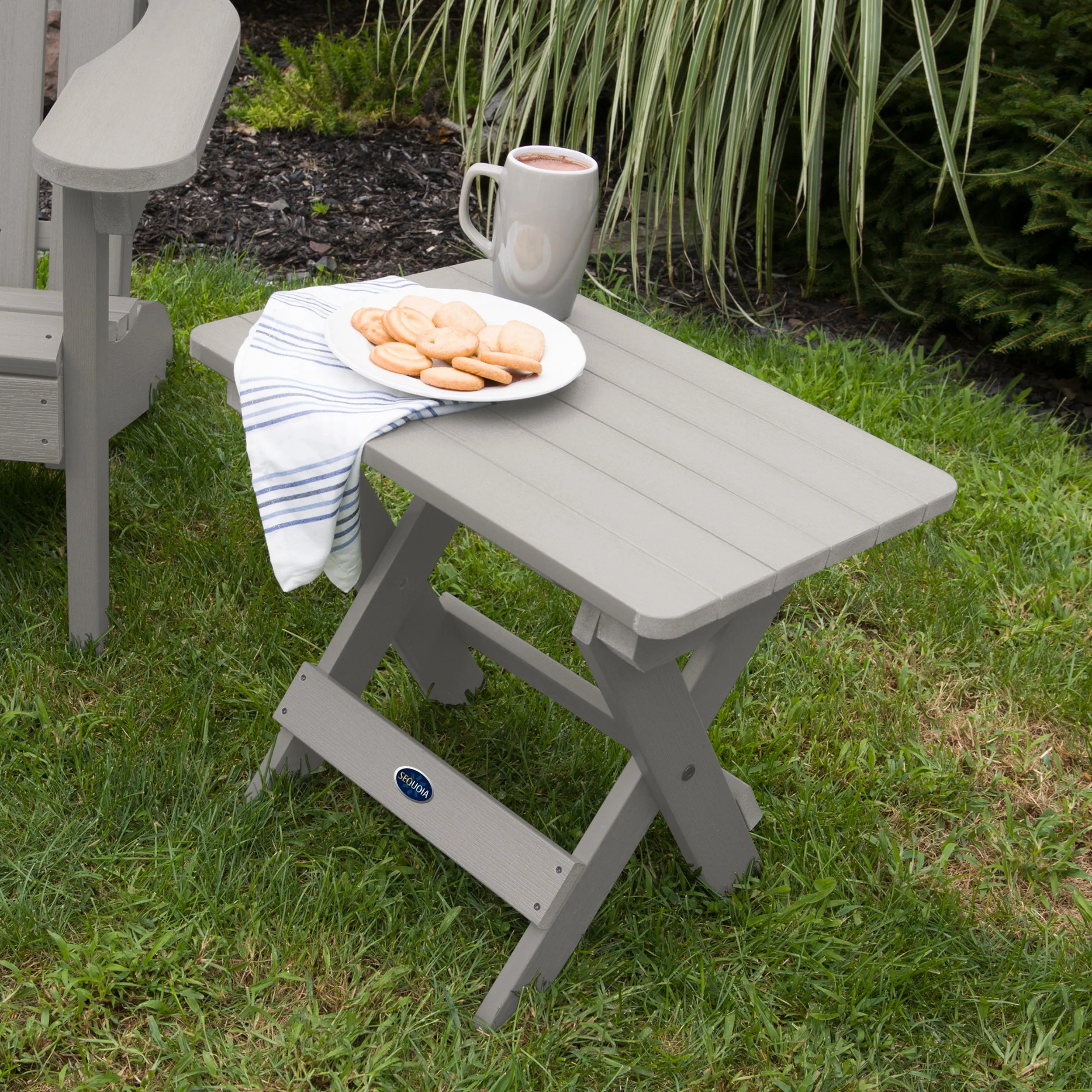 Sequoia Professional Folding Adirondack Side Table
