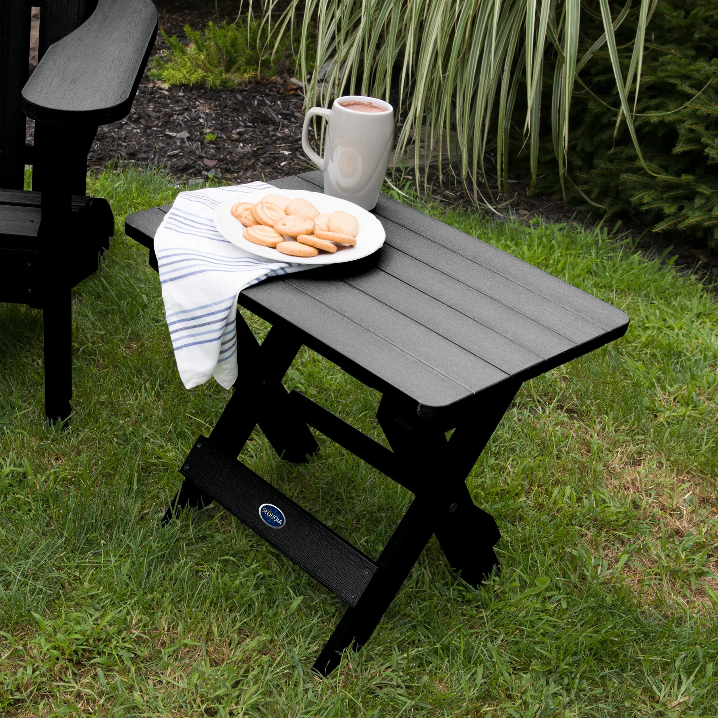Sequoia Professional Folding Adirondack Side Table