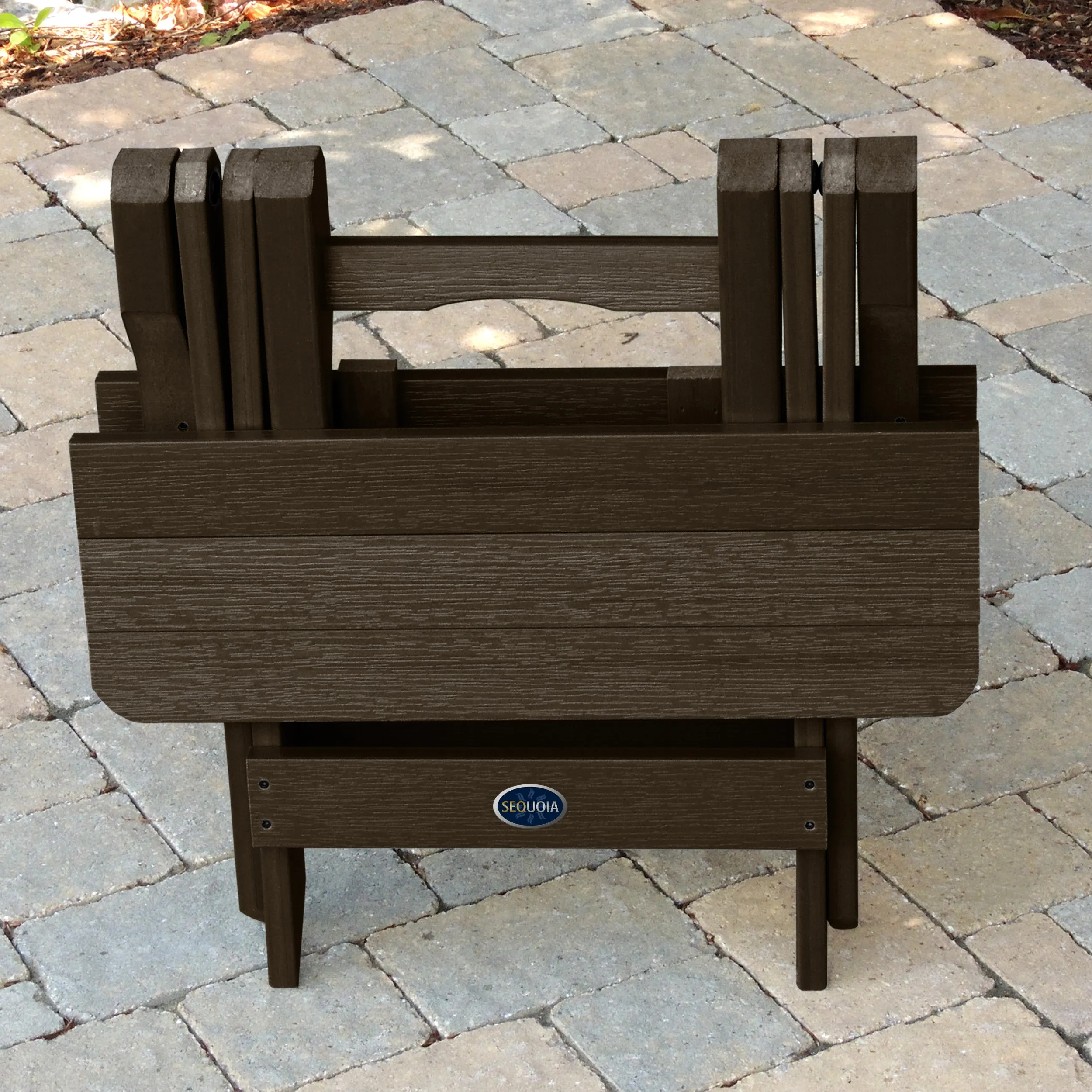 Sequoia Professional Folding Adirondack Side Table