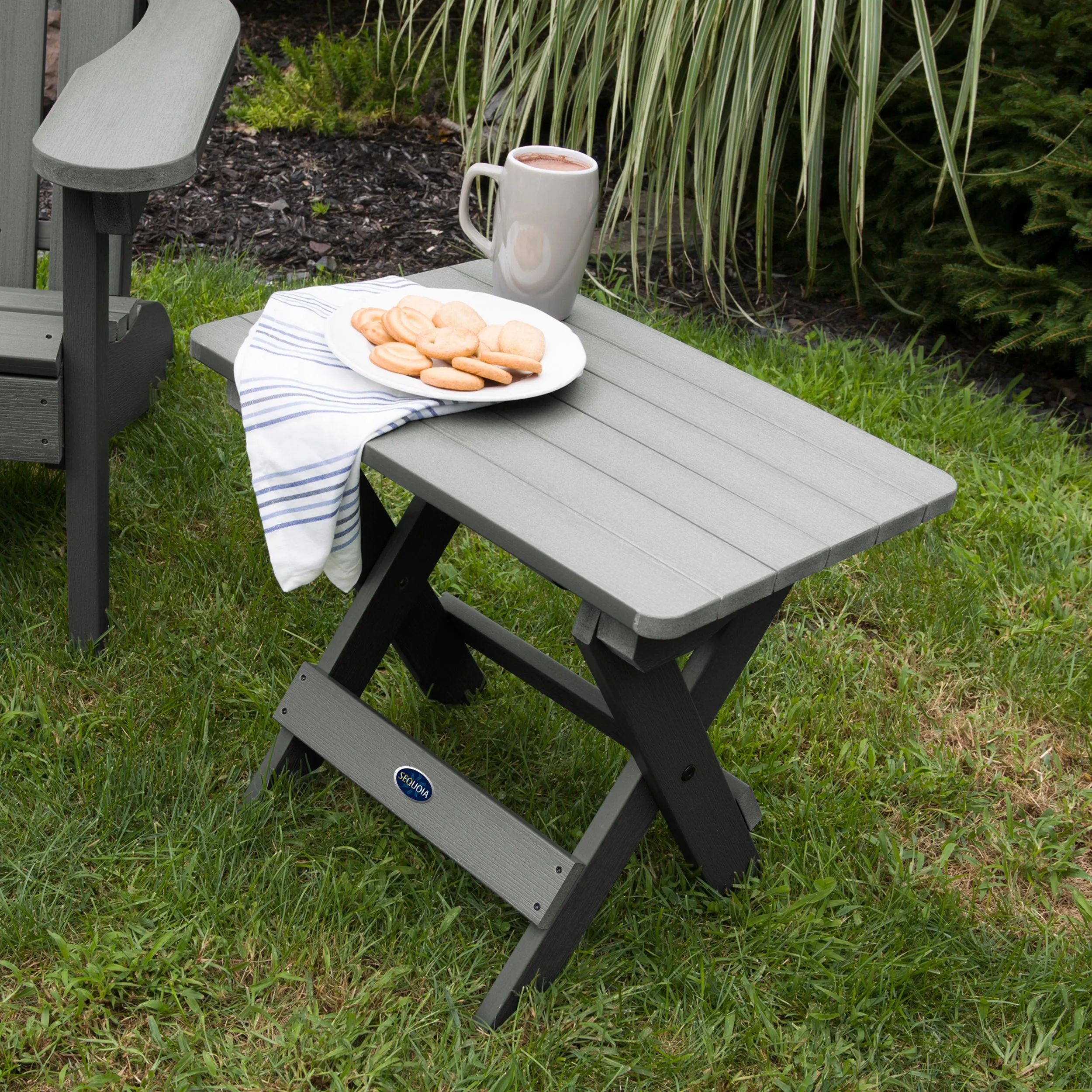 Sequoia Professional Folding Adirondack Side Table