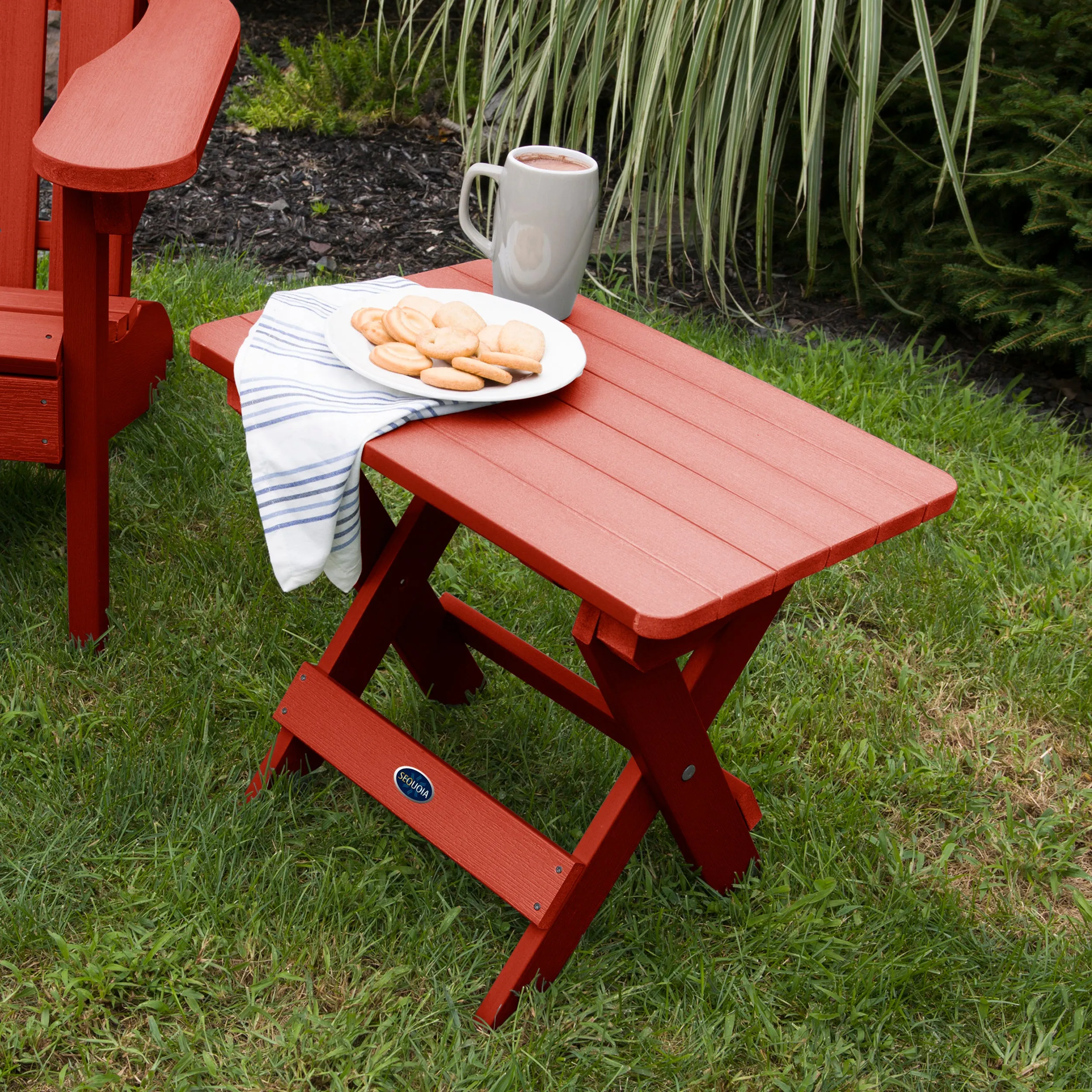Sequoia Professional Folding Adirondack Side Table
